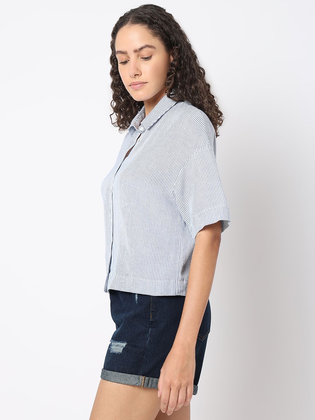 Blue Striped Shirt