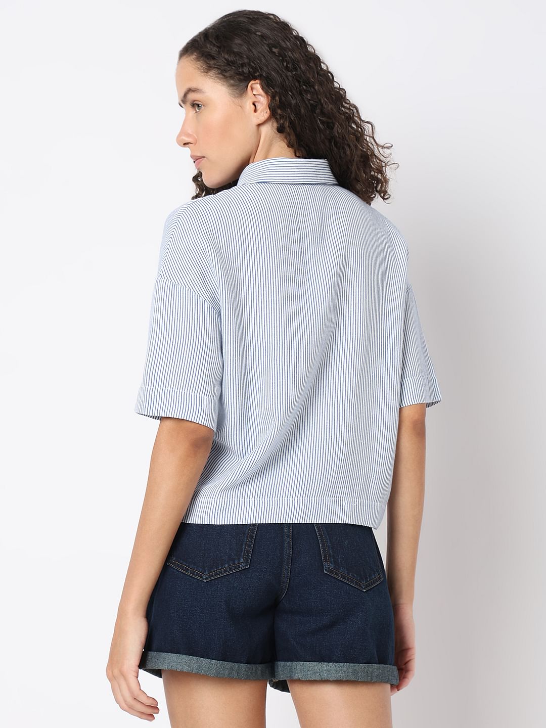 Blue Striped Shirt
