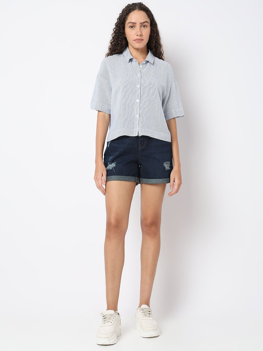 Blue Striped Shirt