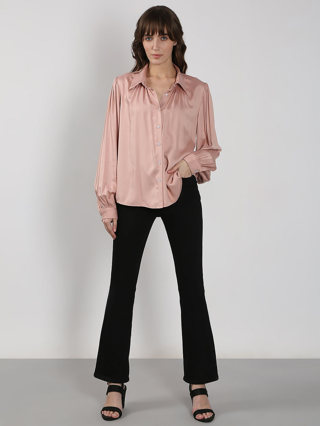 Pink Full Sleeves Shirt