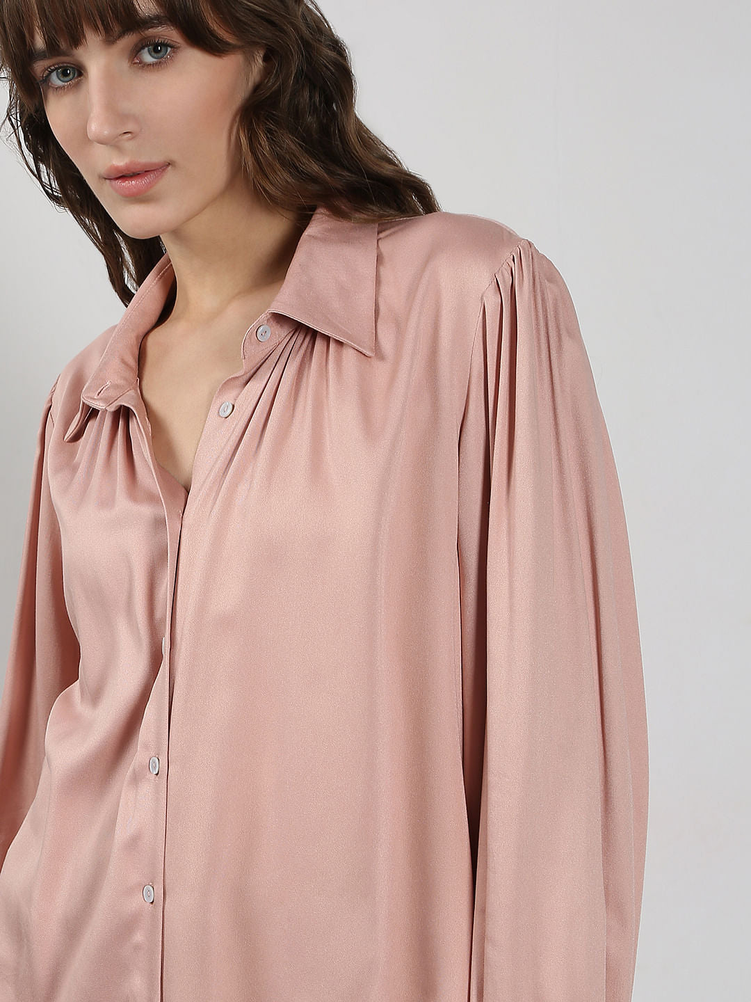 Pink Full Sleeves Shirt
