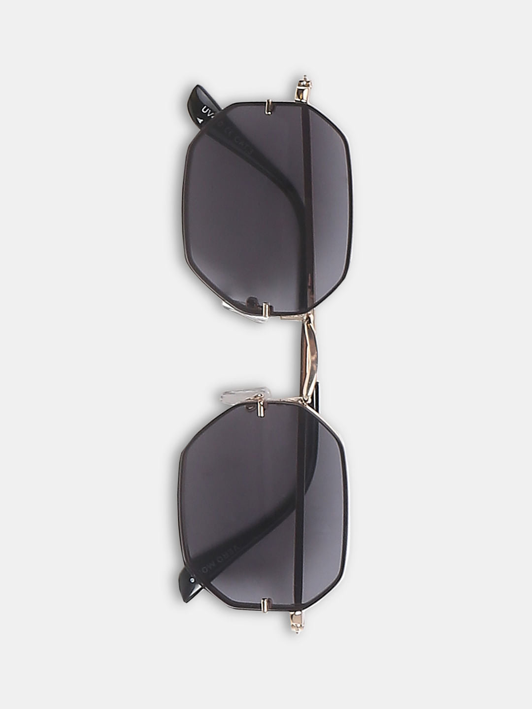 Black Hexagon Sunglasses