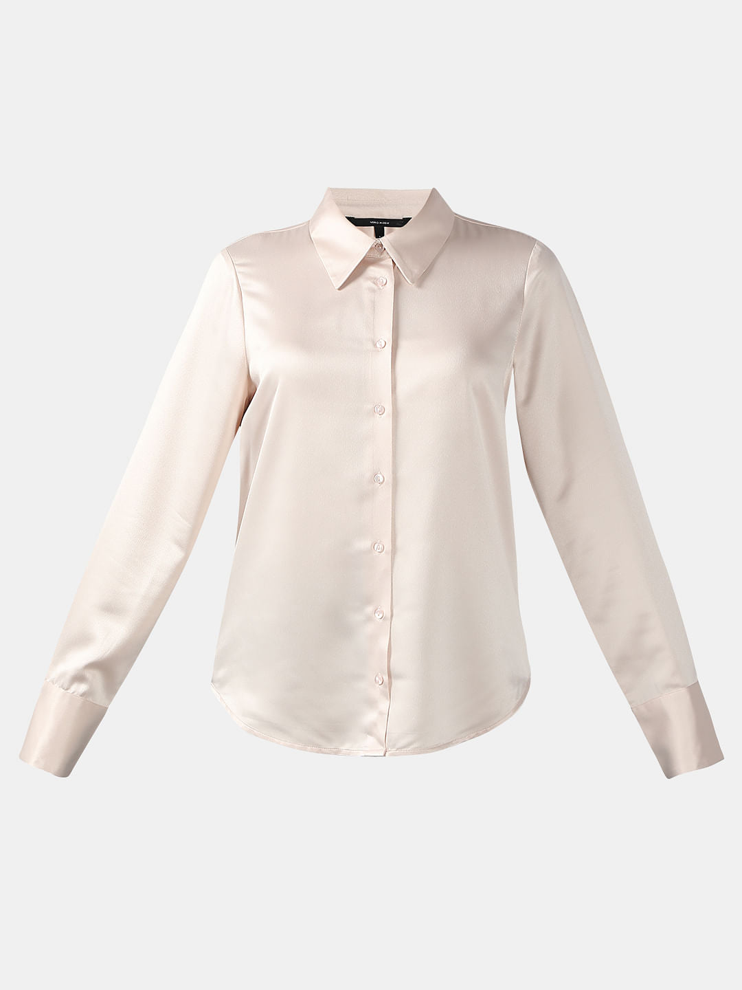 Light Beige Full Sleeves Shirt