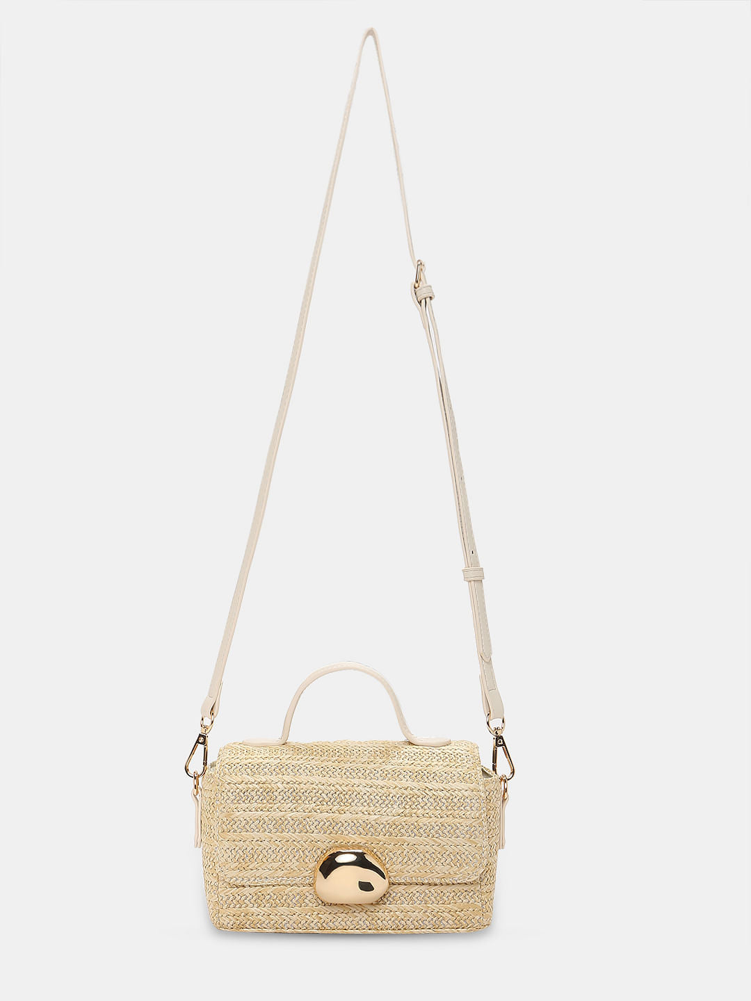 Beige Sling Bag