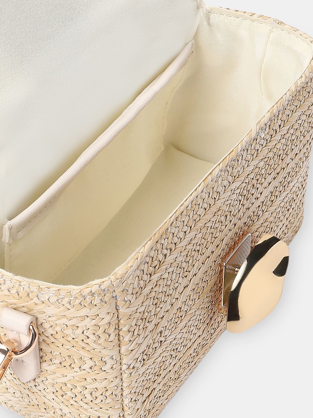 Beige Sling Bag
