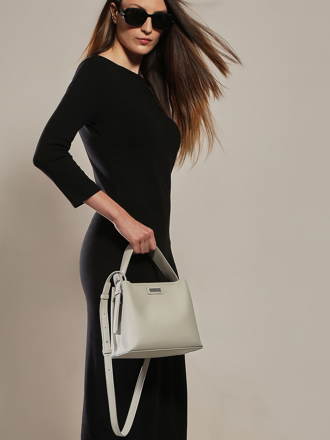 White Pu Small Handbag