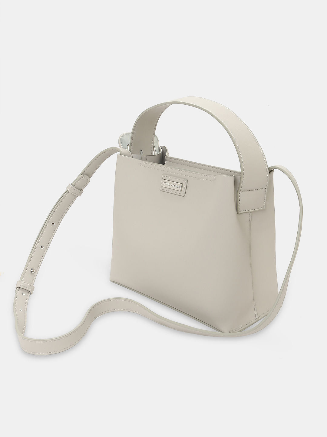 White Pu Small Handbag