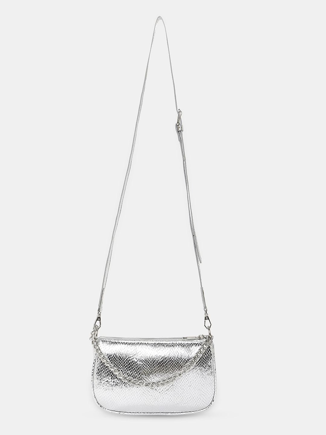 Silver Mini Handbag