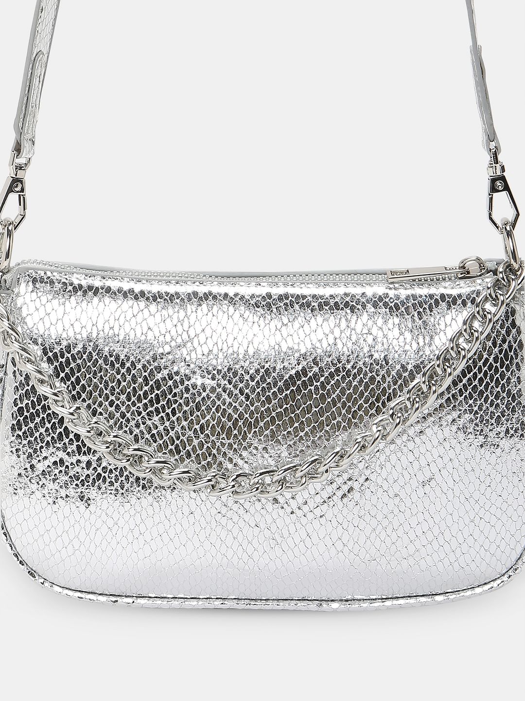 Silver Mini Handbag