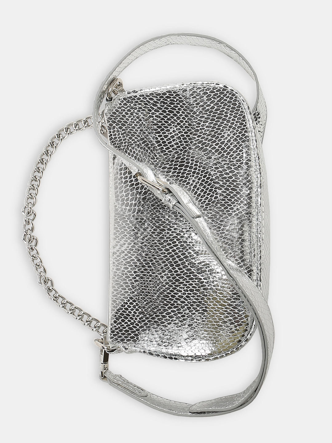 Silver Mini Handbag