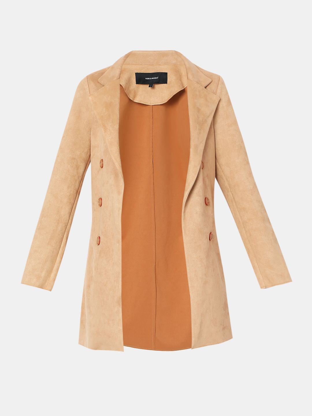 Brown Suede Coat