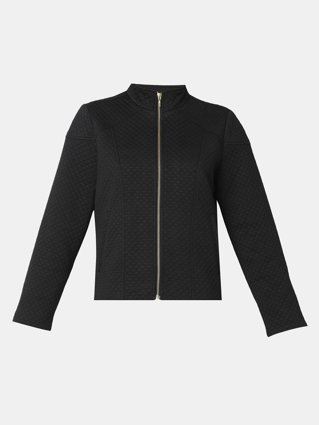 Black Quilted Jacket