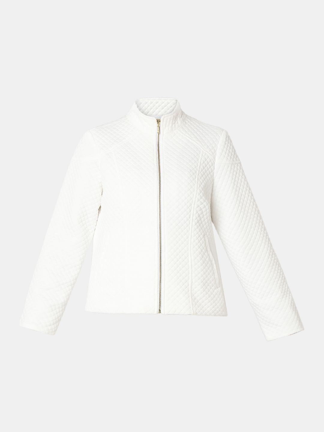 White Quilted Jacket