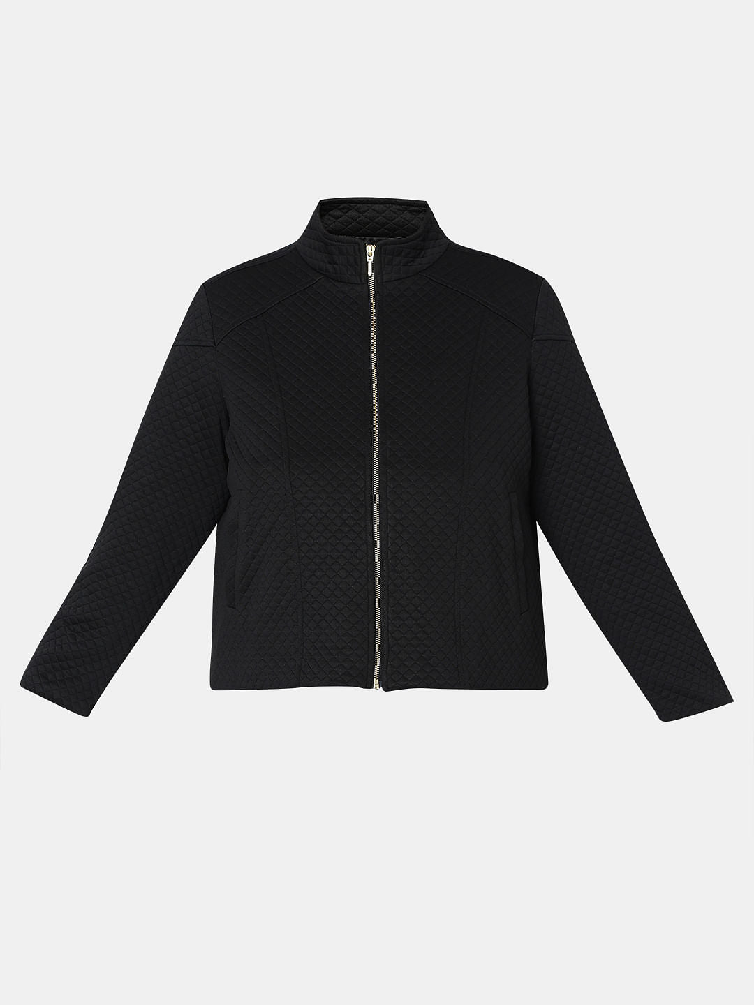 Curve Black Quilted Jacket