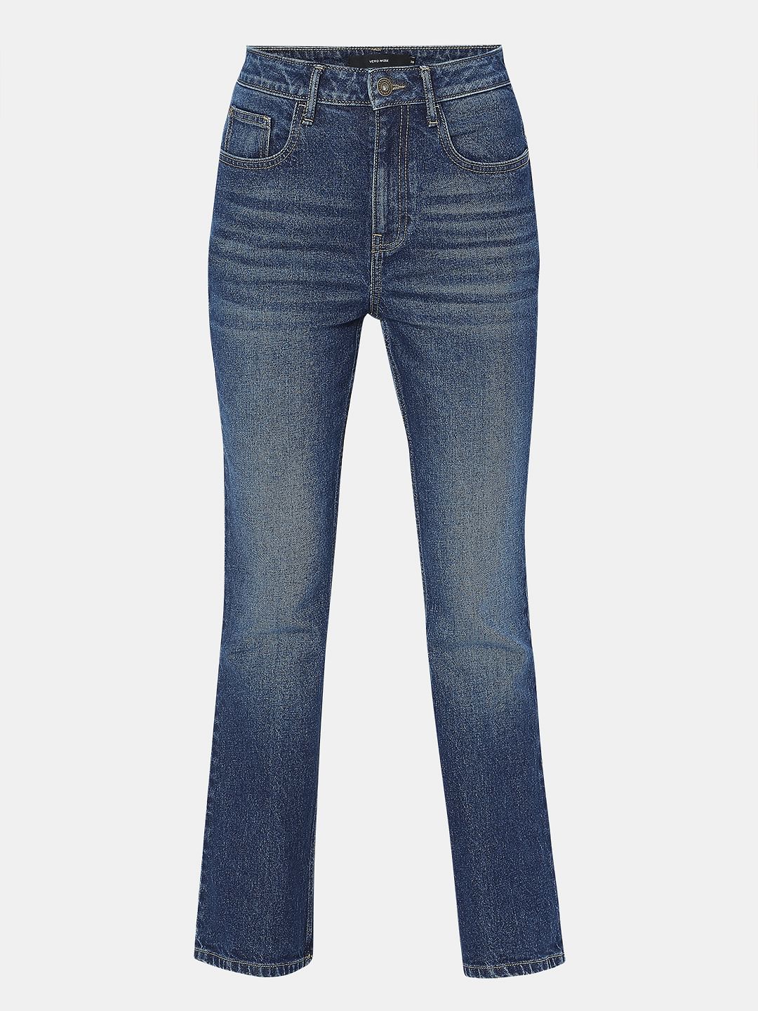 Blue Bootcut Jeans