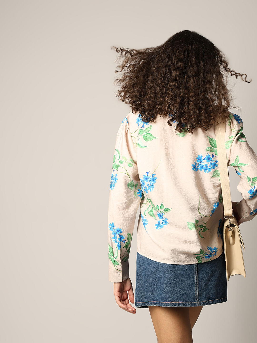 Off-White Floral Shirt