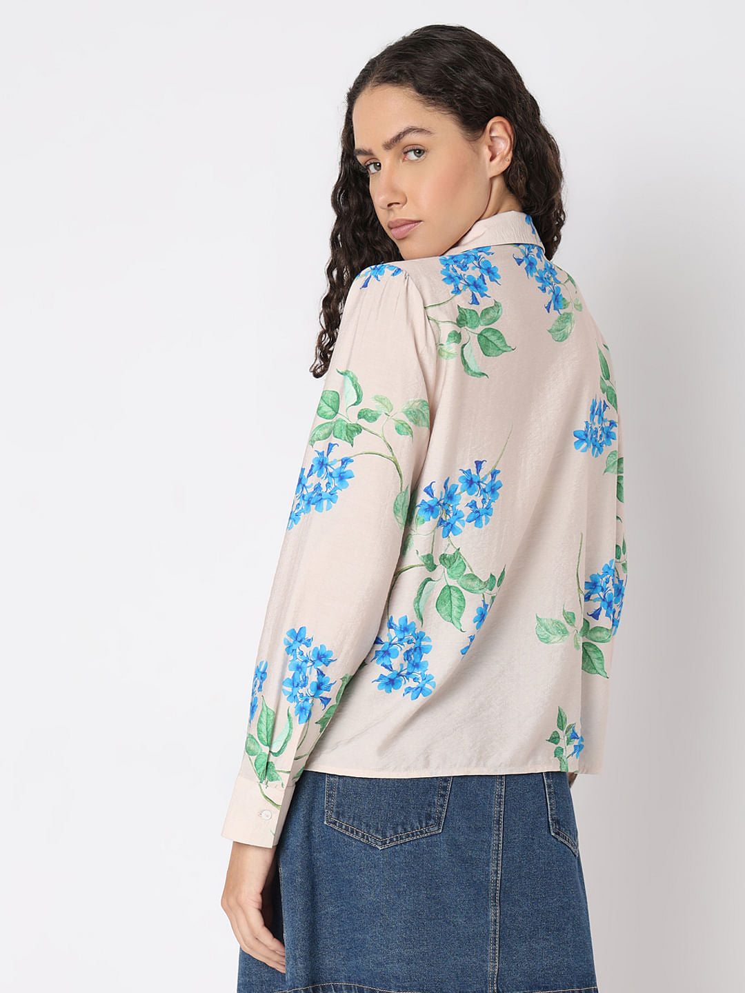 Off-White Floral Shirt