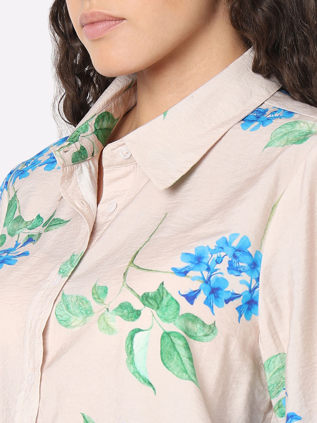 Off-White Floral Shirt