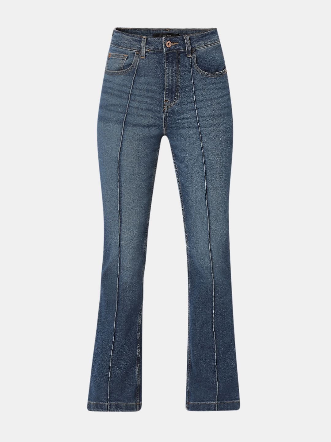 Dark Blue Bootcut Jeans