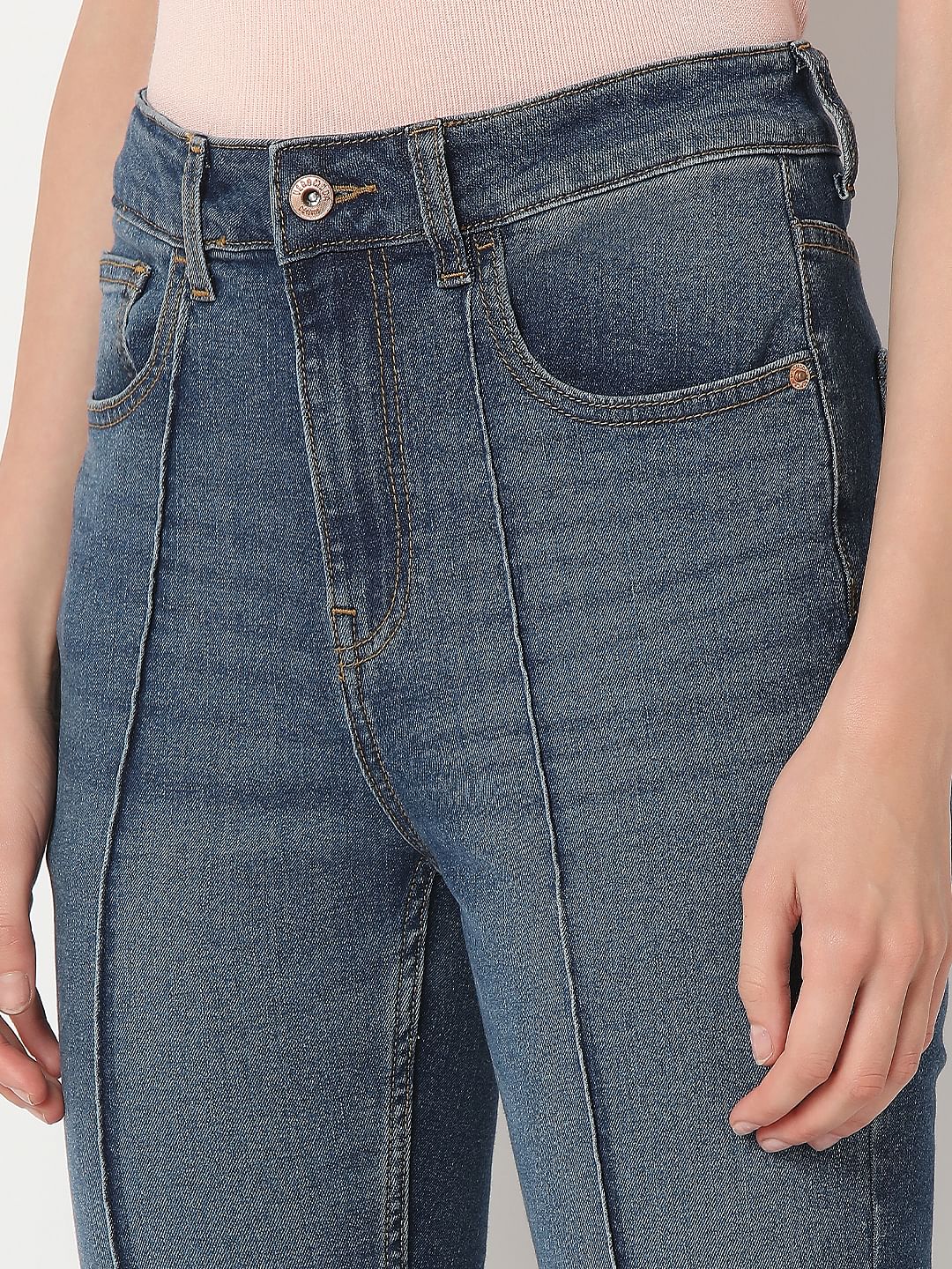 Dark Blue Bootcut Jeans