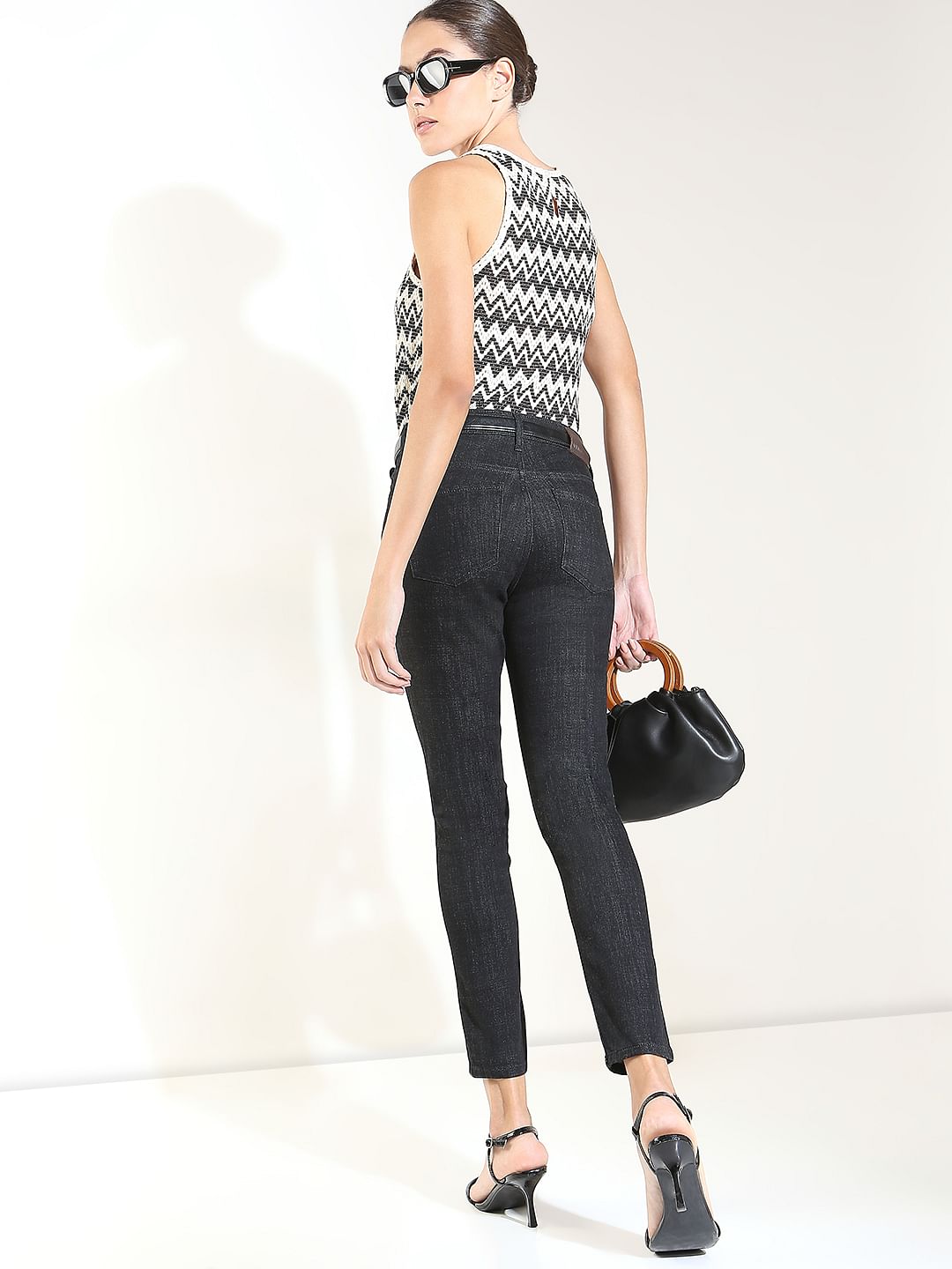 Black Skinny Fit Jeans