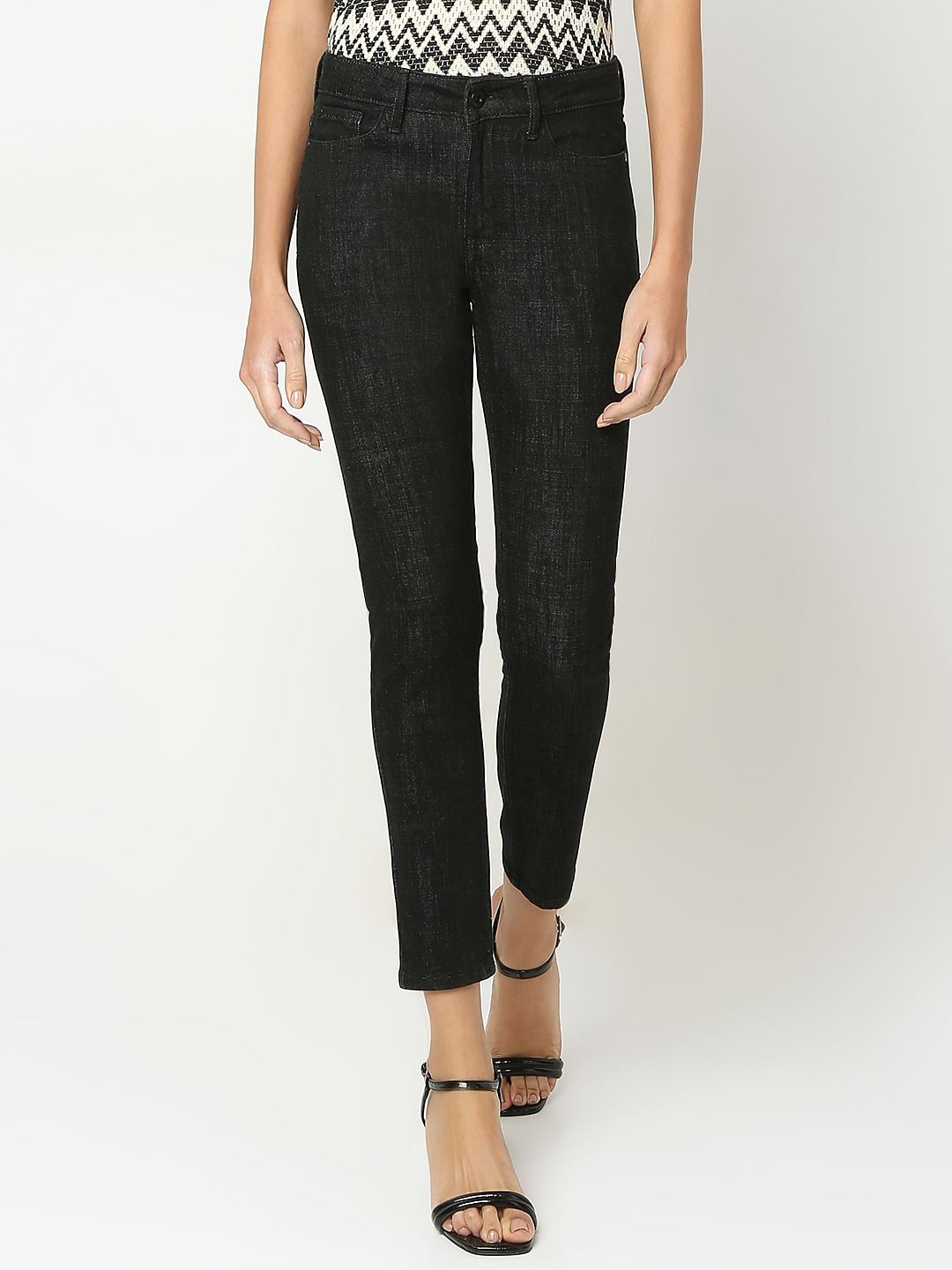Black Skinny Fit Jeans