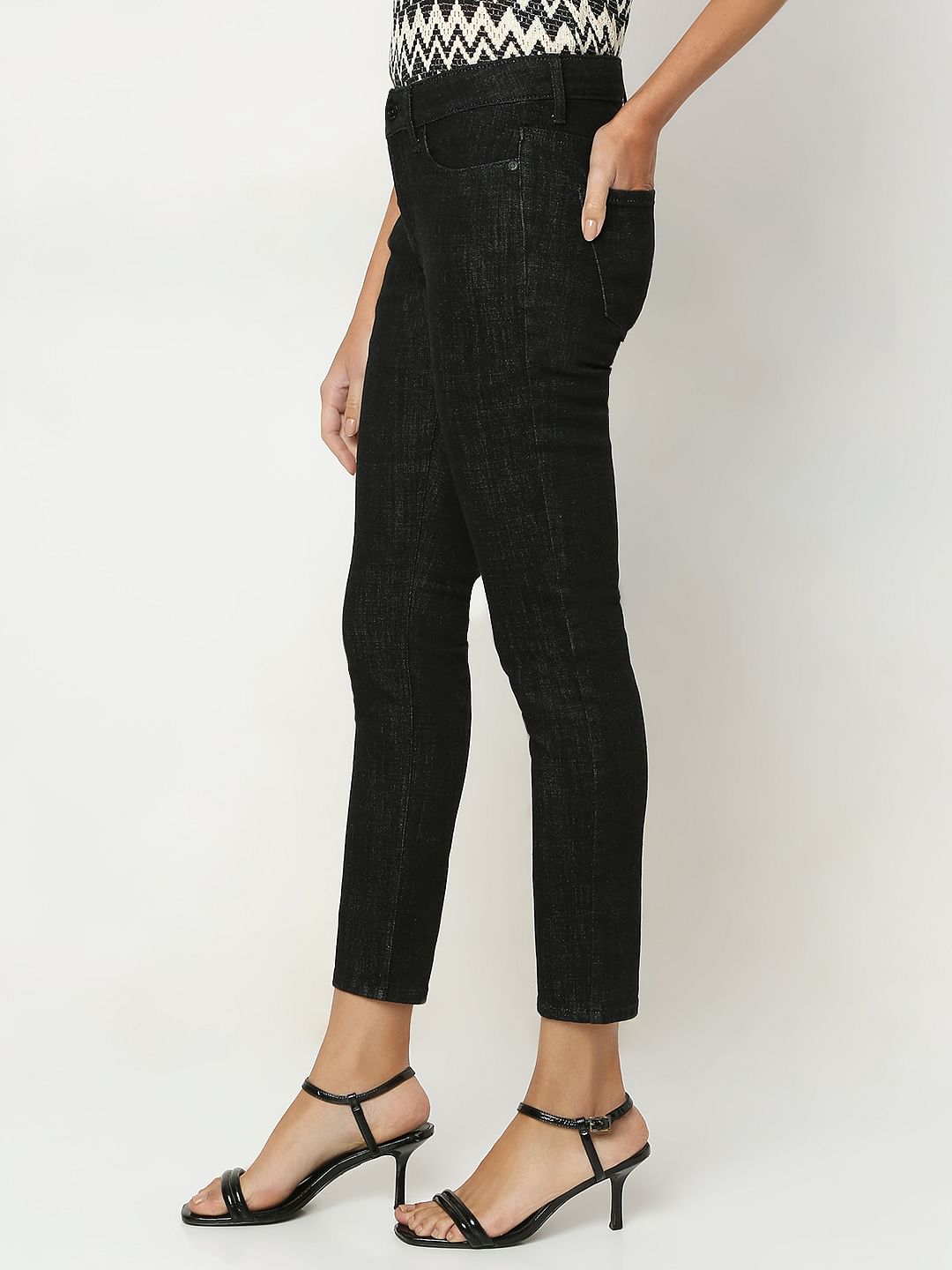 Black Skinny Fit Jeans