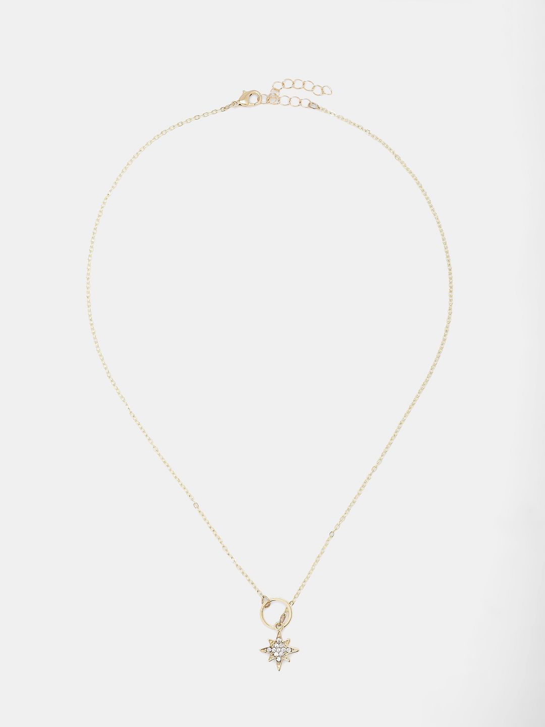 Golden Star Pendant Necklace