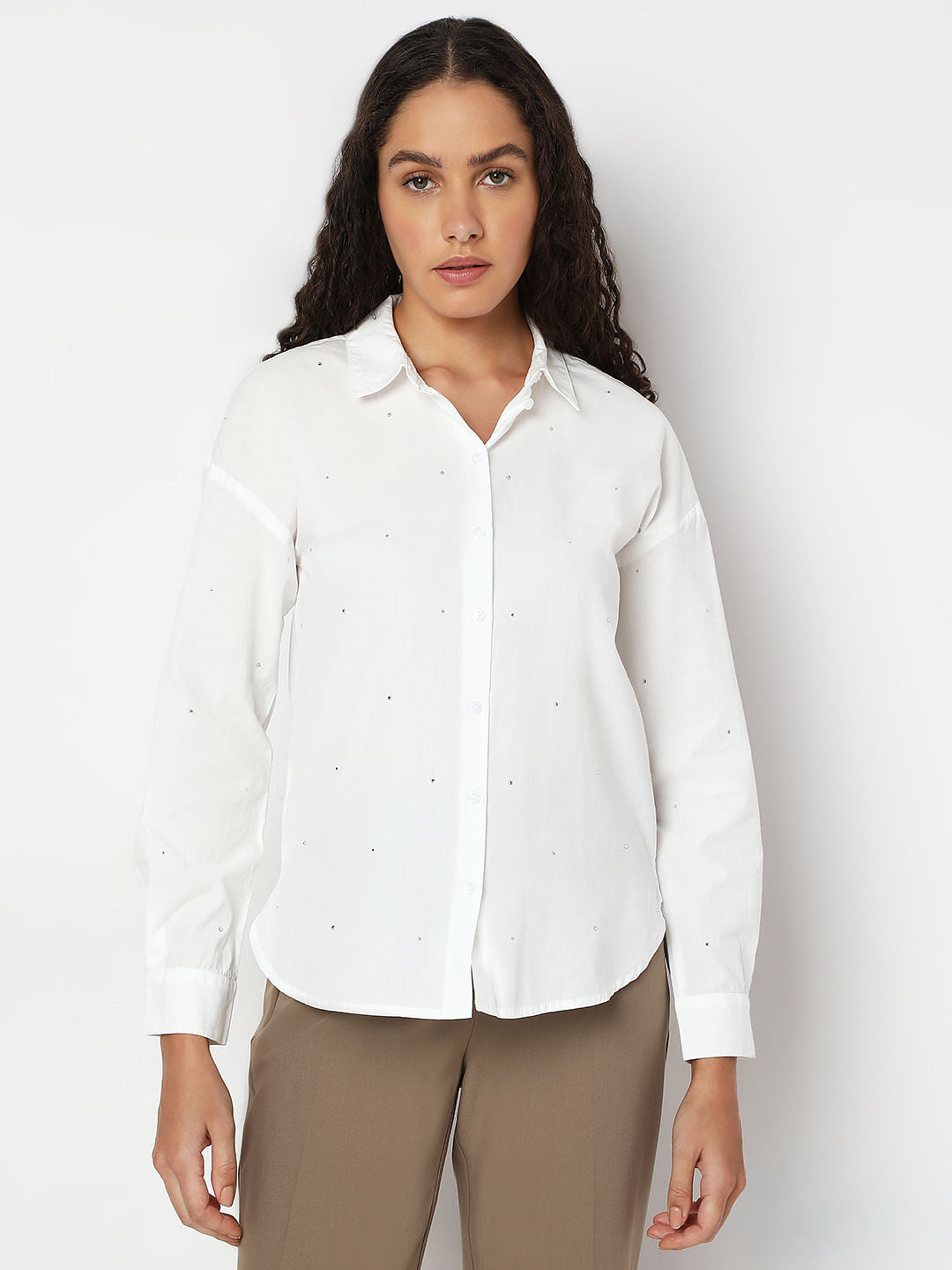 White Cotton Shirt