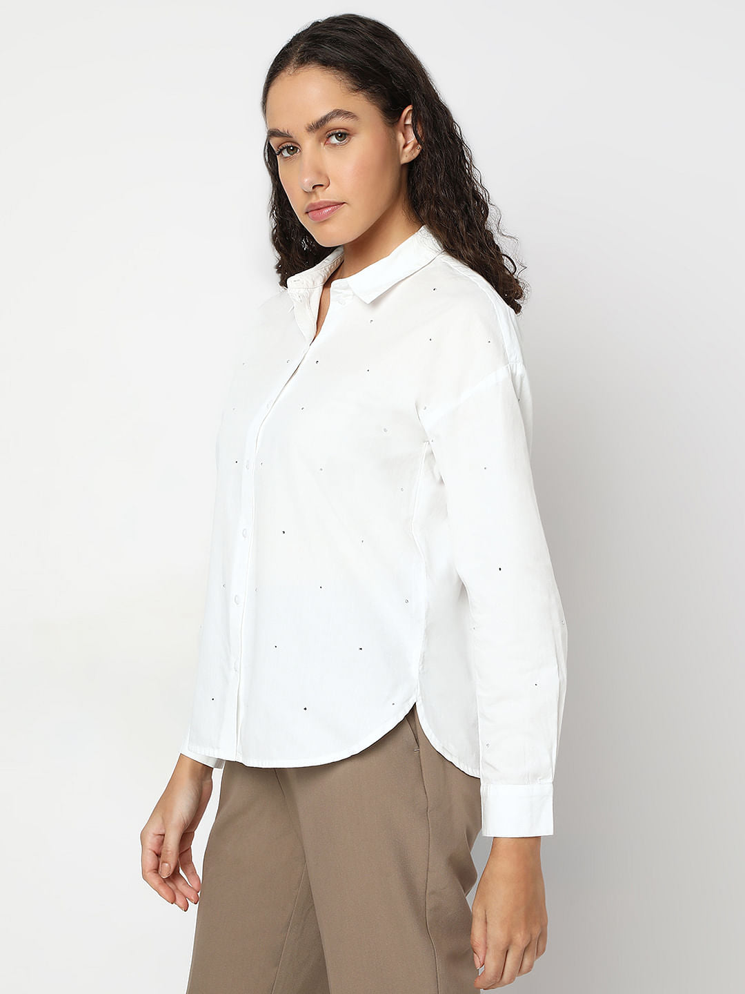 White Cotton Shirt