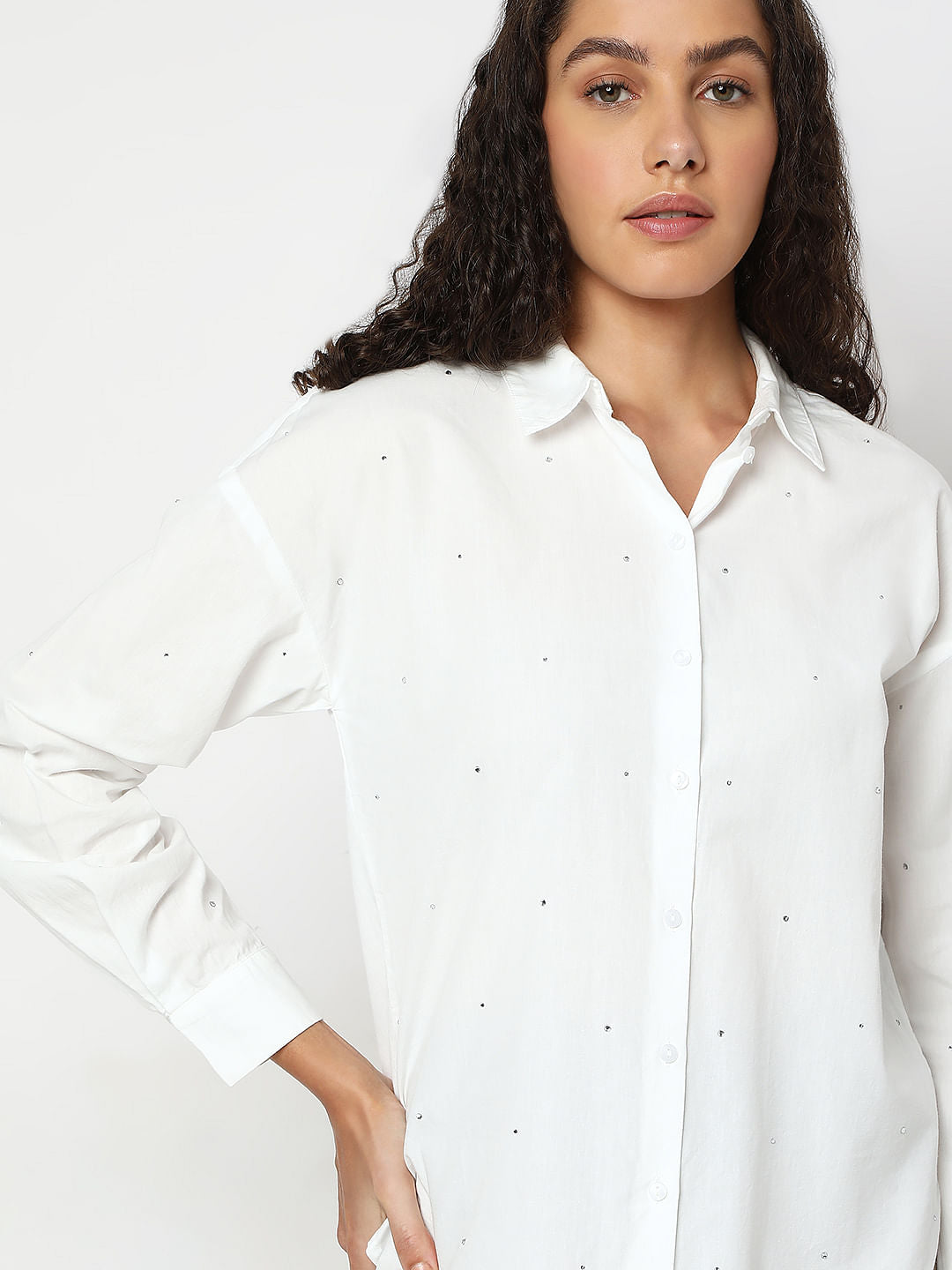 White Cotton Shirt