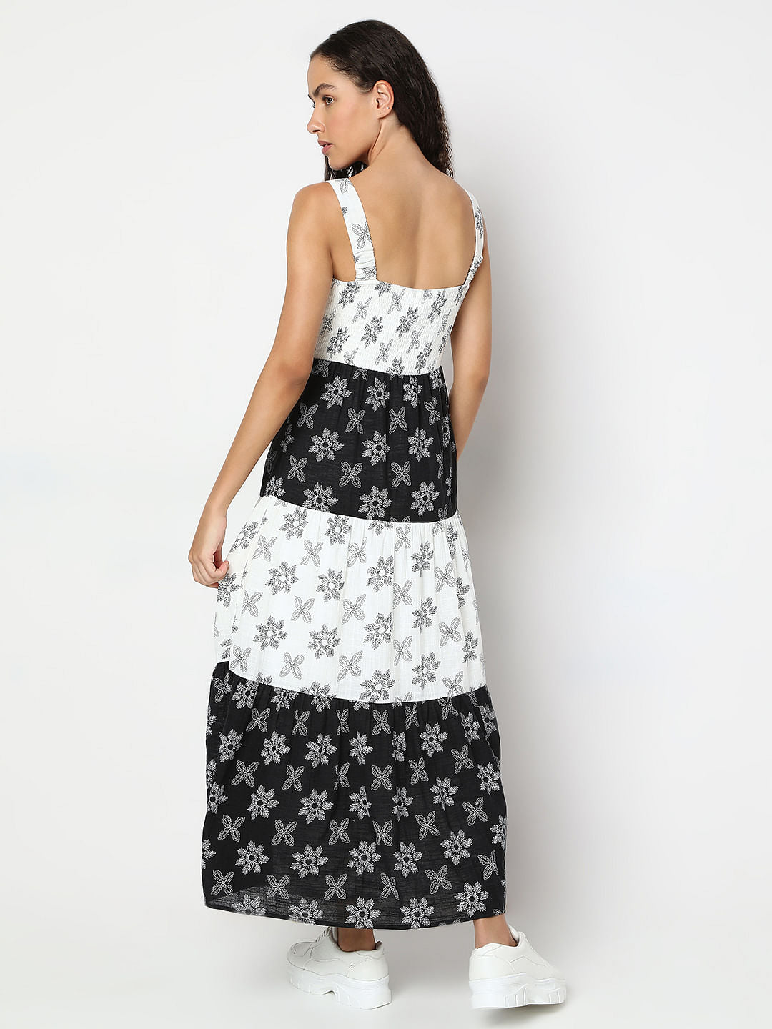 White Embroidered Maxi Dress