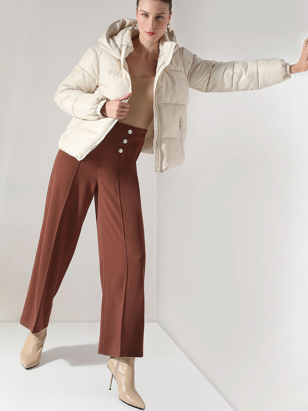 Off-White Hooded Puffer Jacket