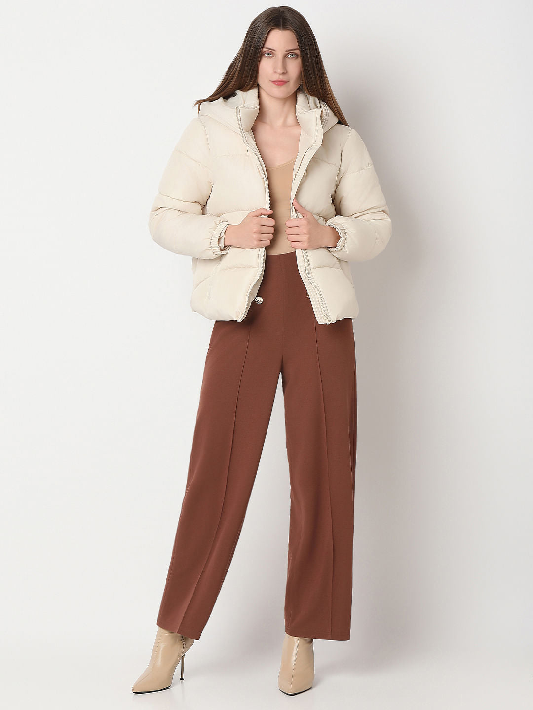 Off-White Hooded Puffer Jacket