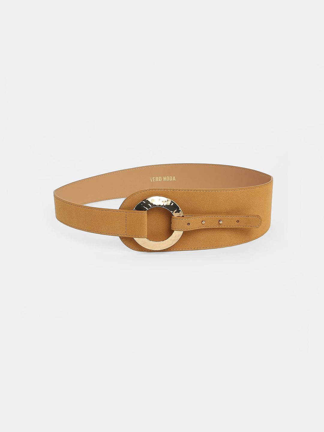 Tan Dress Belt