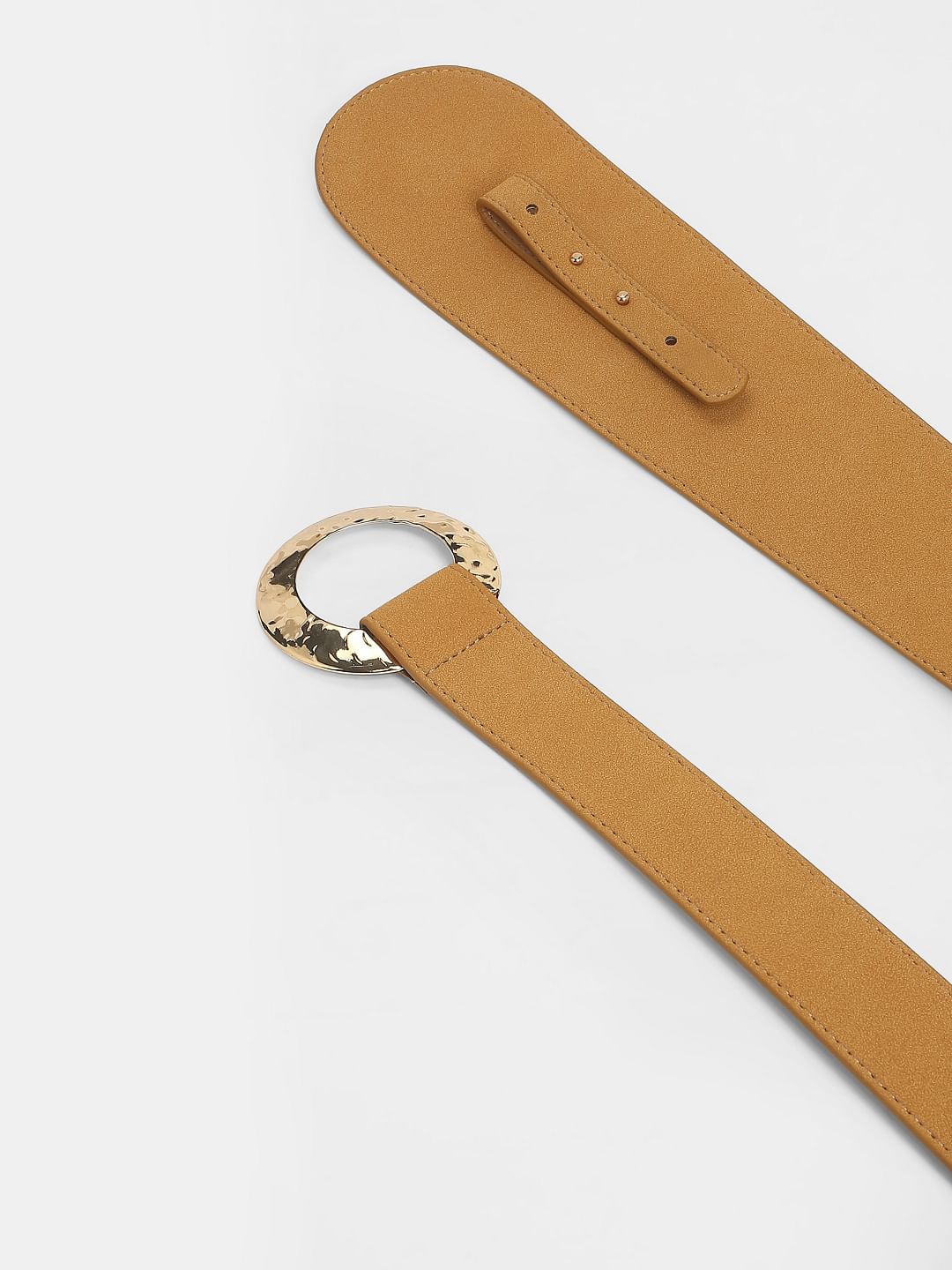 Tan Dress Belt