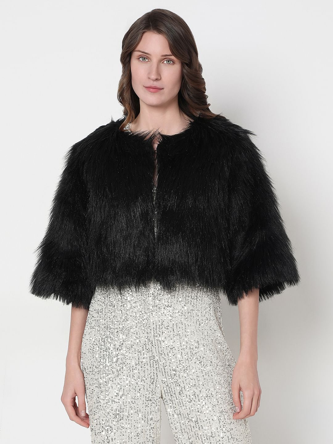 Black Fur Jacket
