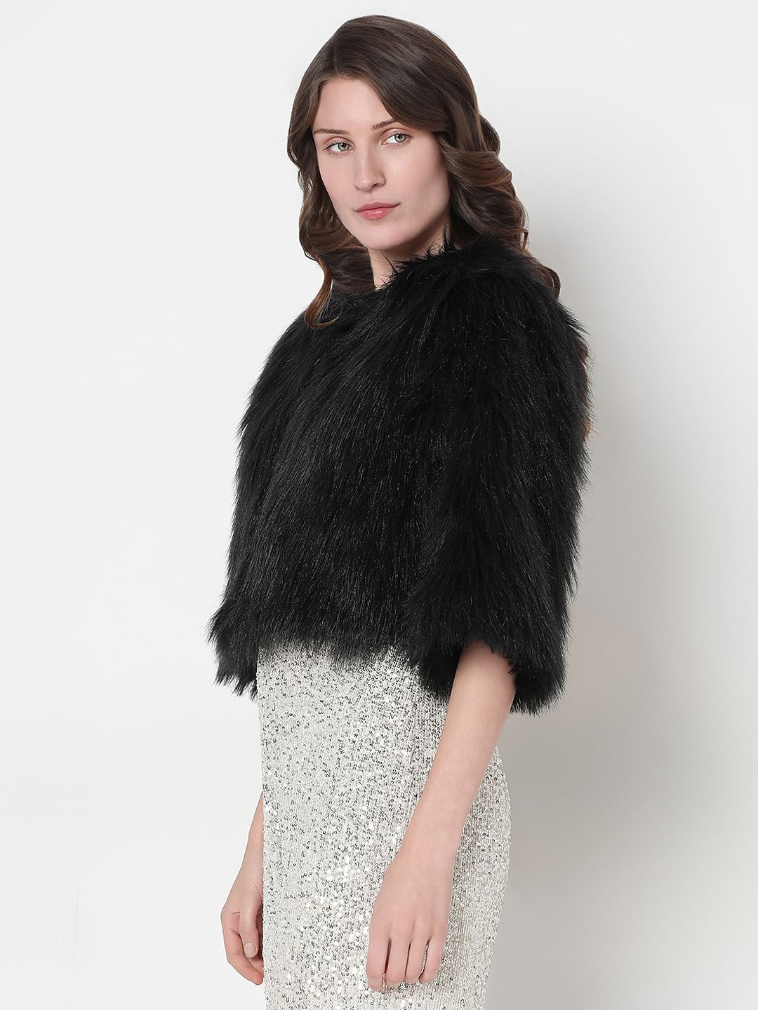 Black Fur Jacket
