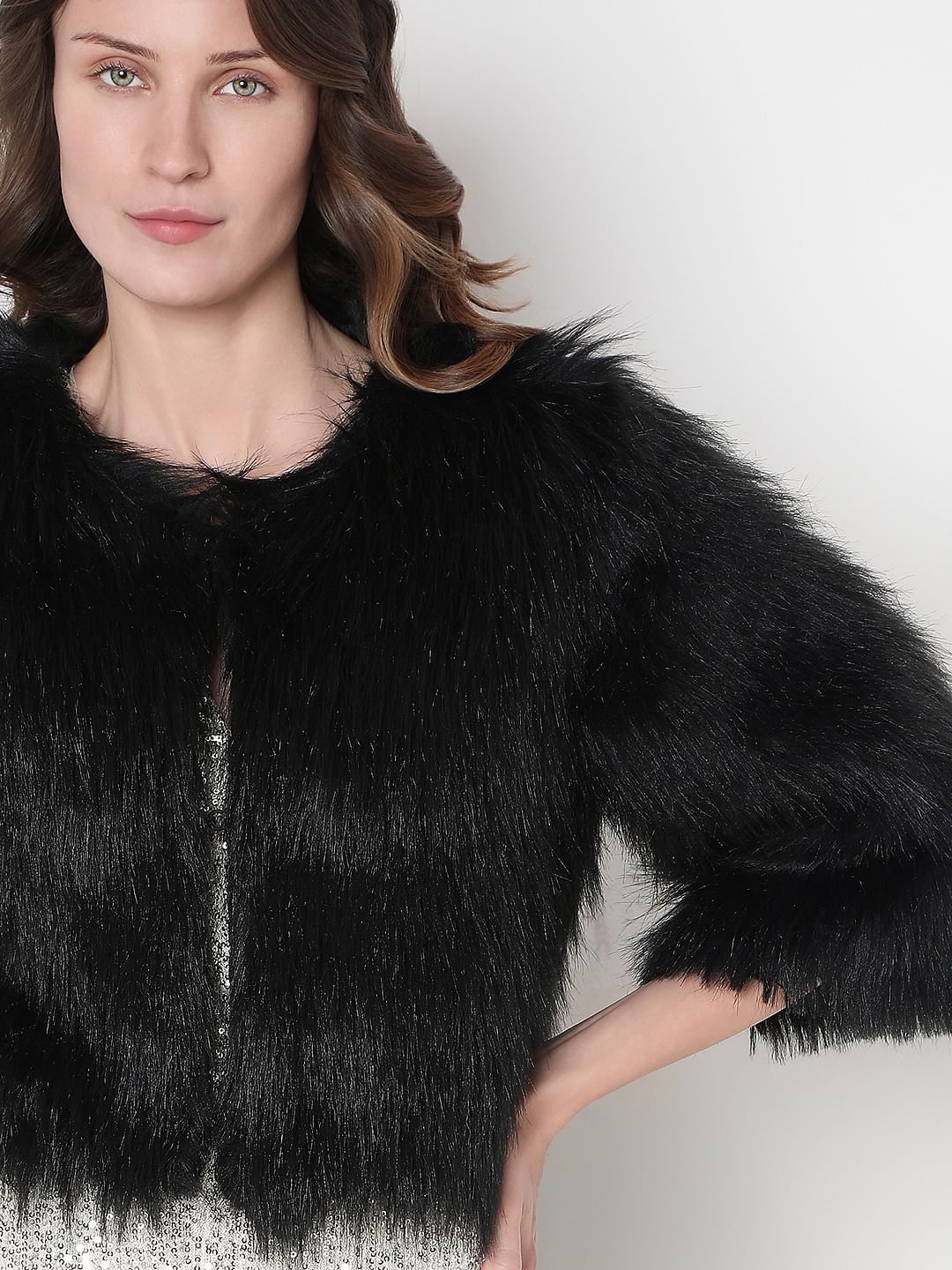 Black Fur Jacket