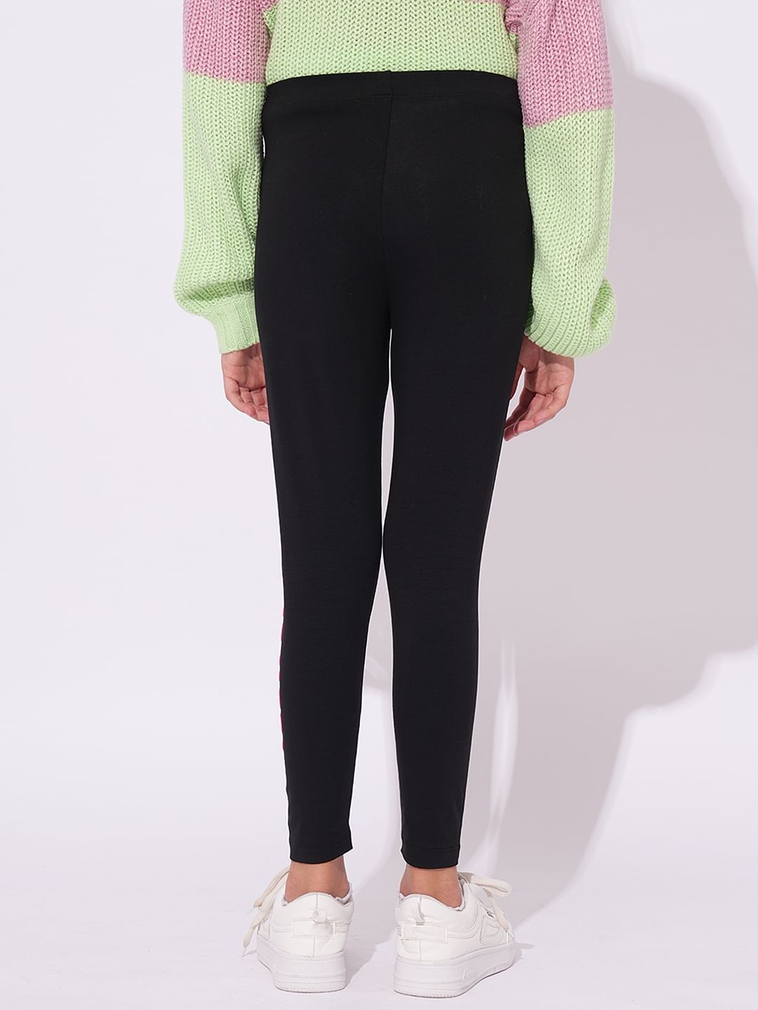 Girls Pack Of 2 Printed Leggings