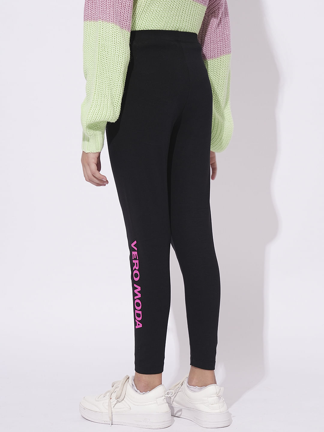 Girls Pack Of 2 Printed Leggings