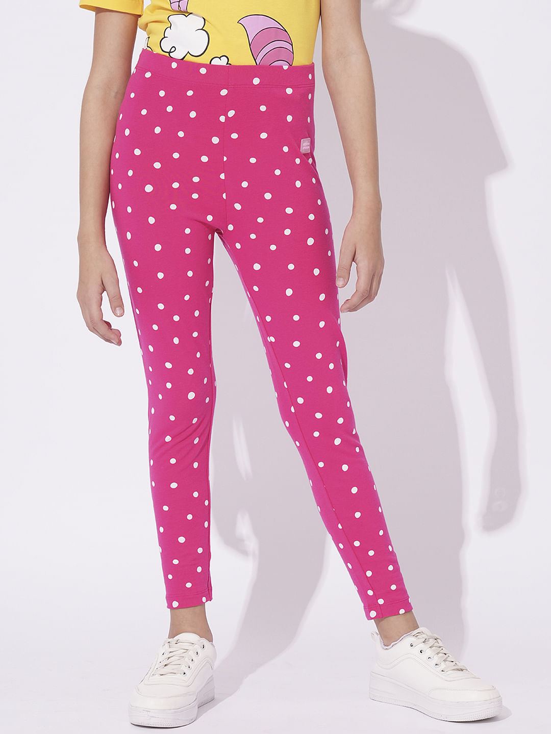 Girls Pack Of 2 Printed Leggings