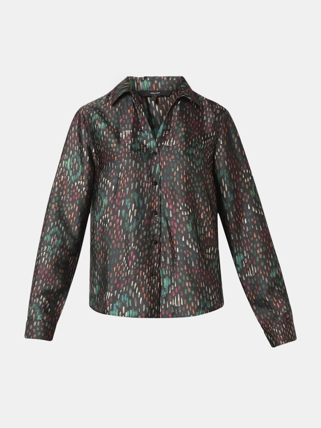 Black Printed Shirt