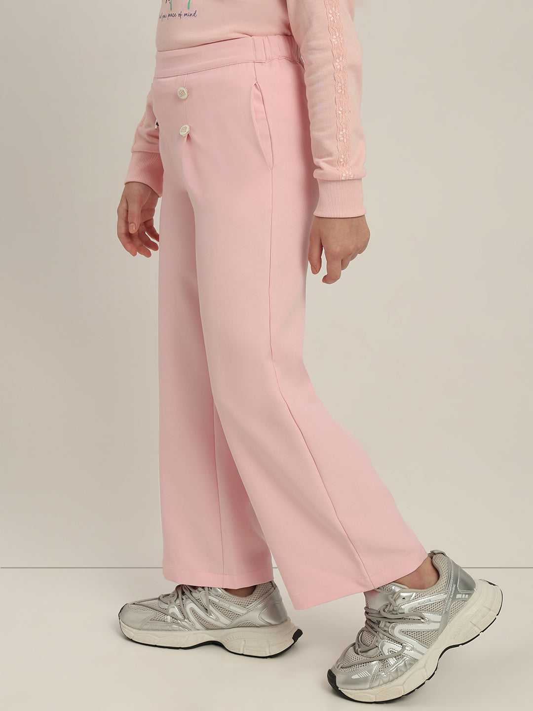 GIRL Pink Flared Pants