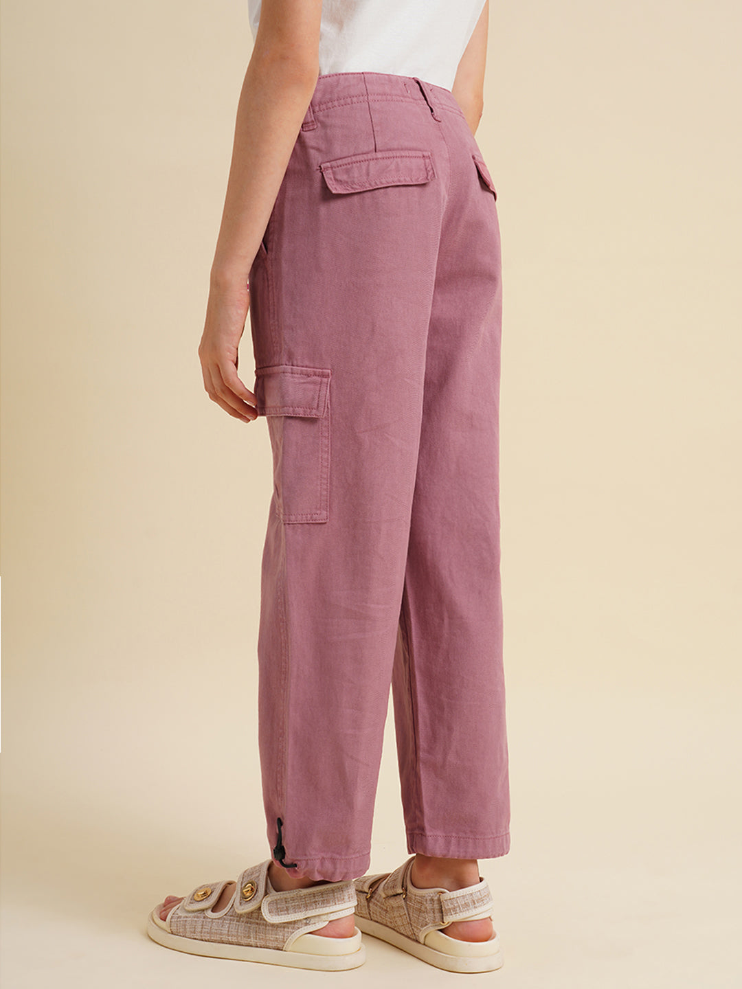 Girls Rose High Rise Mom Pants