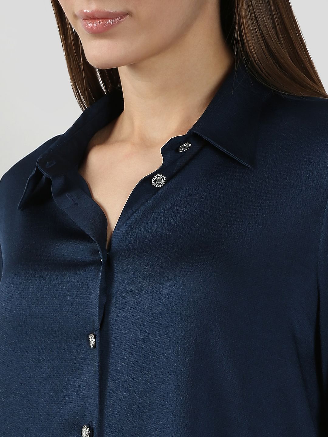 Dark Blue Shirt