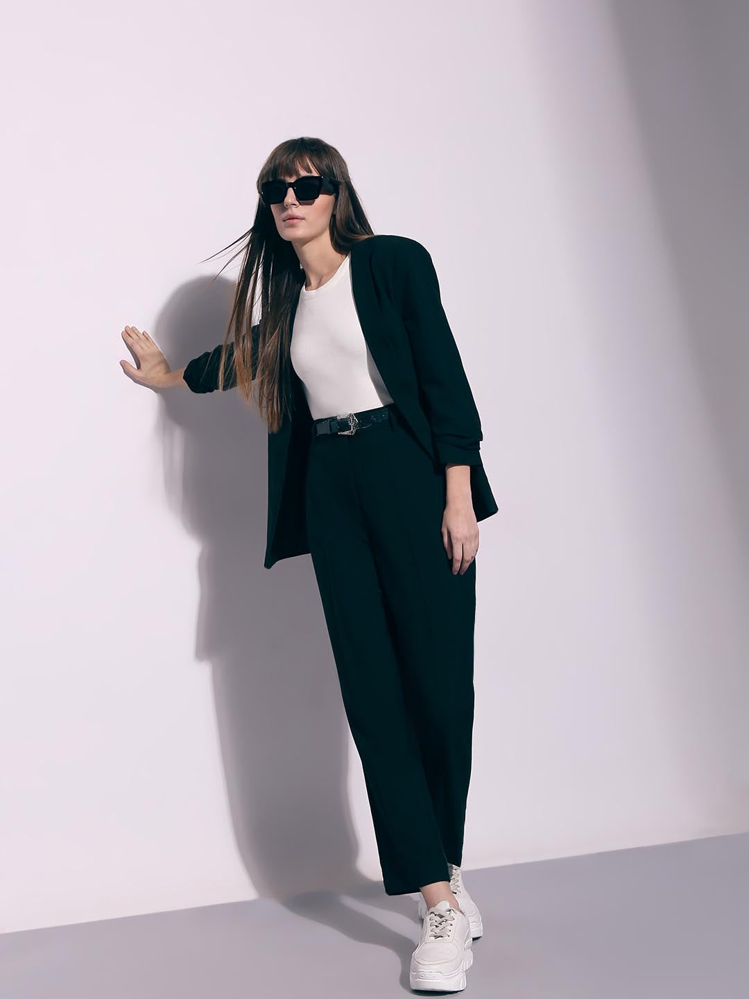 Vero Moda Black Slim Fit Pants