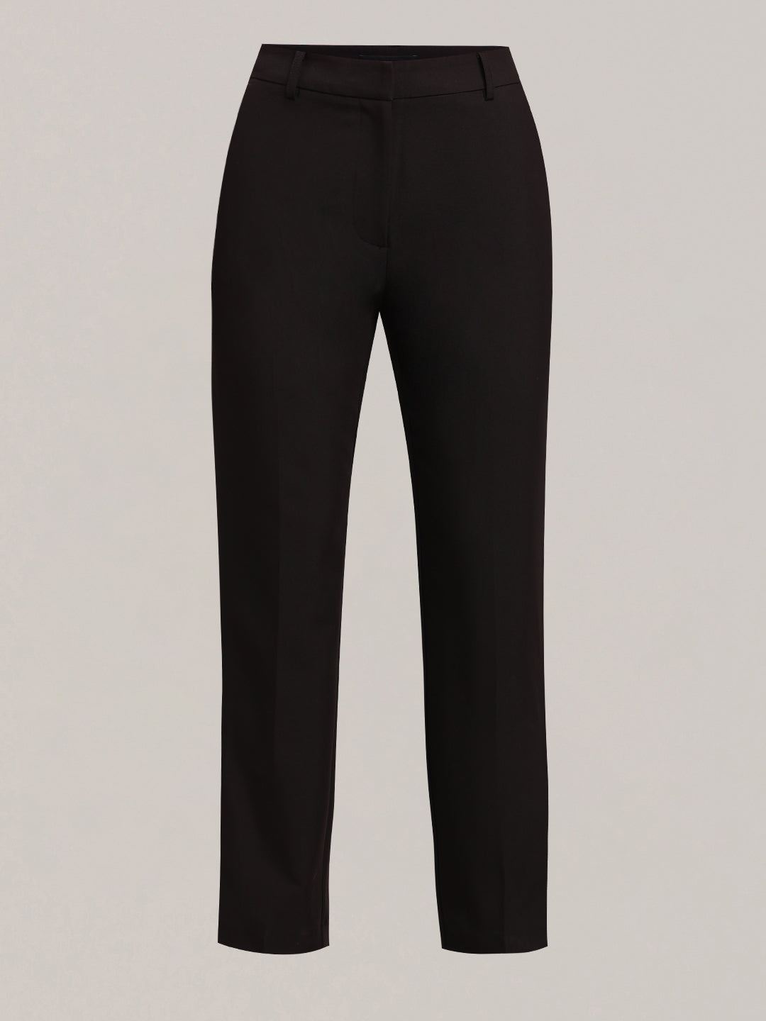 Black Straight Fit Pants