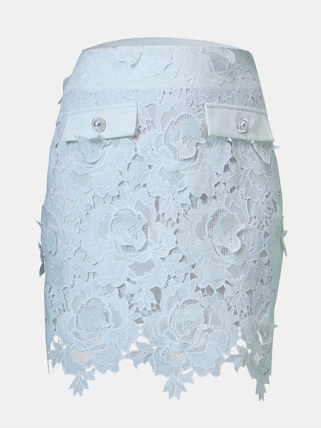 Marquee White Lace Co-Ord Set Skirt