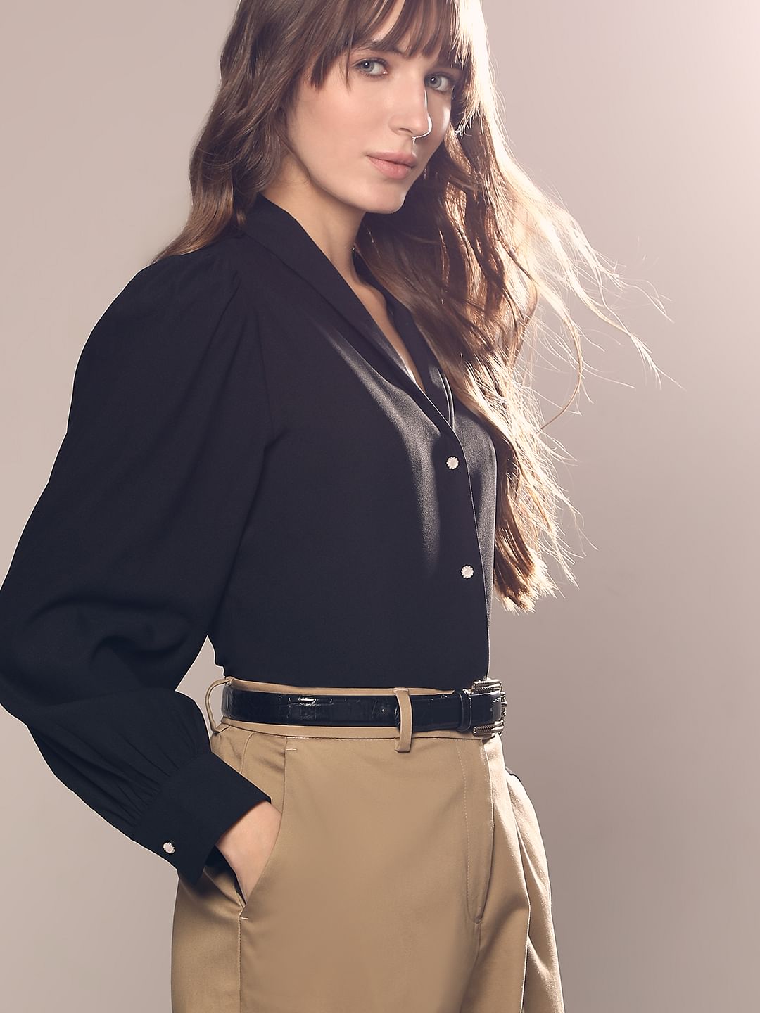 Black Button Down Shirt